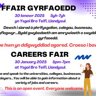 Ysgol Bro Teifi yn Dathlu Adroddiad Cadarnhaol